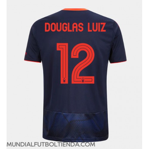 Camiseta Nottingham Forest Douglas Luiz #12 Tercera Equipación Replica 2025-26 mangas cortas